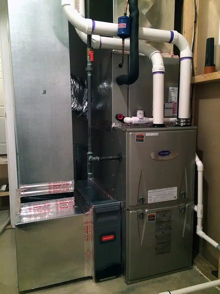 Gas furnace in Warrenton, VA.