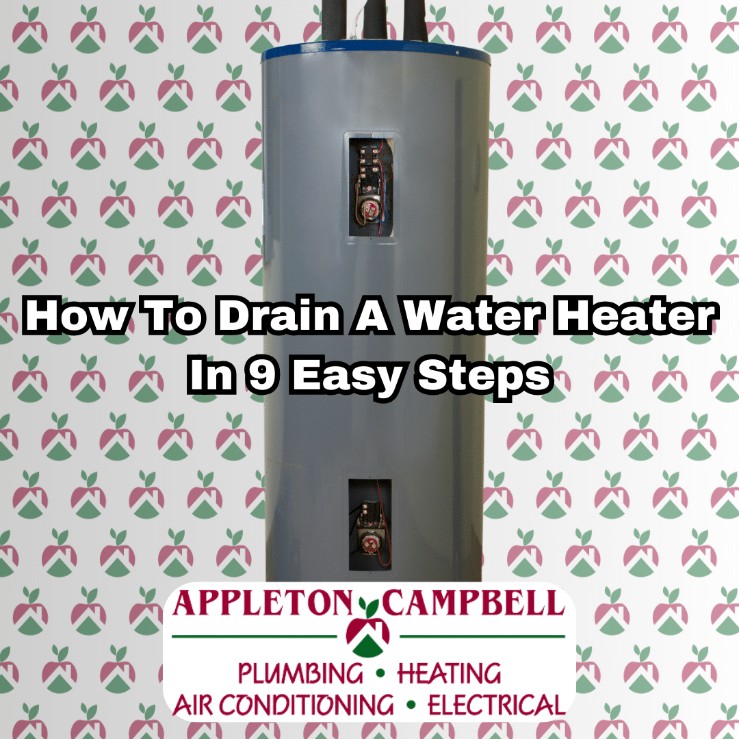 how to drain a water heater
