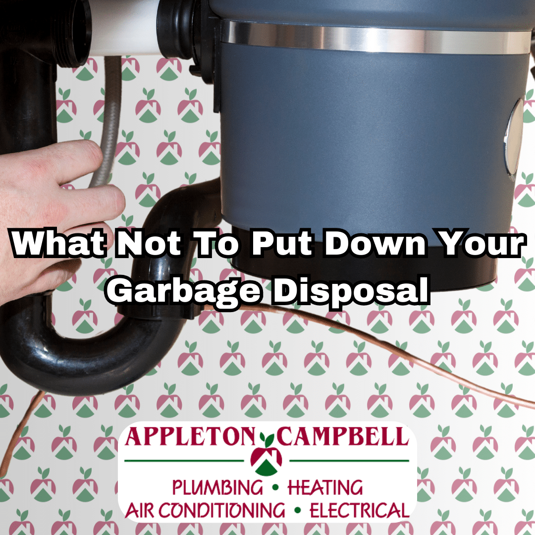 what not to put down your garbage disposal